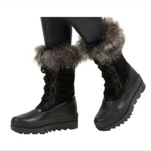 SOREL waterproof lightweight leather Joan of 
Arctic winter snow boot size 6;6,5